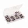 Fasteners Watersnake Pan Flat Head Screw Kit 68Pcs -Boat Motors Official Shop BCF 568050 00 hi res