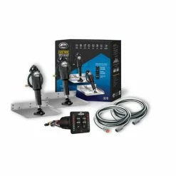 Motor Accessories Lenco 9"x12" 12V Trim Tab Kit With LED Switch