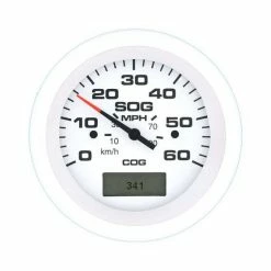 Motor Accessories Veethree Arctic GPS Speedometer 60MPH