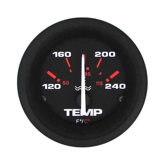 Motor Accessories Veethree Black Amega Water Temperature Gauge 3 Motor Accessories Veethree Black Amega Water Temperature Gauge