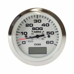 Motor Accessories Veethree Lido Pro GPS Speedometer 60 MPH