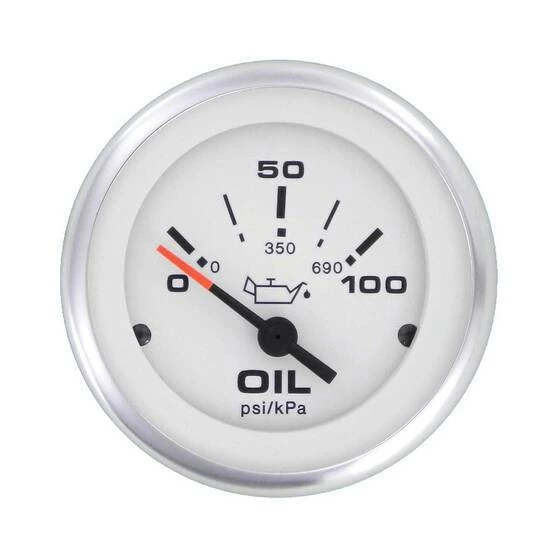 Motor Accessories Veethree Lido Pro Oil Pressure Gauge 0-100 PSI 3 Motor Accessories Veethree Lido Pro Oil Pressure Gauge 0-100 PSI
