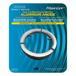 Motor Accessories Titan Alloy Volvo Anode Kit, Folding Pro 3-Blade