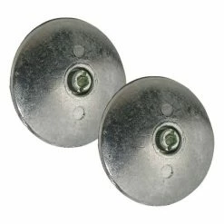 Motor Accessories Titan Zinc Rudder Anodes With Fixing Hole 46mm X 5mm